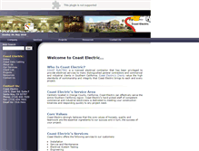 Tablet Screenshot of coastelectric.net